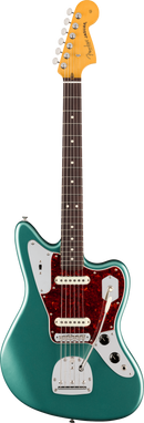 Fender AMERICAN PROFESSIONAL CLASSIC JAGUAR Electric Guitar (Faded Sherwood Green Metallic)
