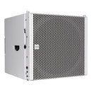 RCF HDL 35-AS W Caisson de basses Active Line Array pour HDL26 2200 W (Blanc) - 15"