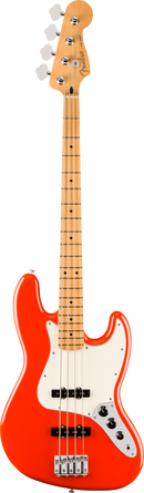 Fender PLAYER II JAZZ BASS Electric Bass Guitar (Coral Red)