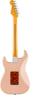 Fender LIMITED EDITION AMERICAN PROFESSIONAL II STRATOCASTER THINLINE Semi Hollow Body Electric Guitar (Transparent Shell Pink)