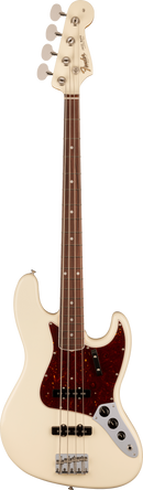 Fender AMERICAN VINTAGE II 1966 JAZZ BASS Electric Bass Guitar (Olympic White)
