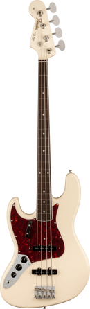 Fender AMERICAN VINTAGE II 1966 JAZZ BASS Left Handed Electric Bass Guitar (Olympic White)