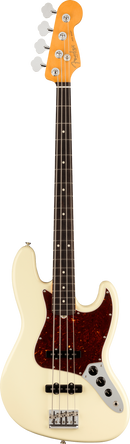 Fender AMERICAN PROFESSIONAL II JAZZ BASS Electric Bass Guitar (Olympic White)
