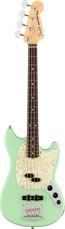 Fender AMERICAN PERFORMER MUSTANG BASS Electric Bass Guitar (Satin Surf Green)