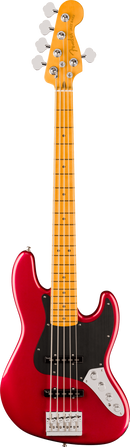 Fender AMERICAN ULTRA II JAZZ BASS V 5 String Electric Bass Guitar (Sinister Red)