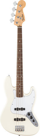 Fender STANDARD JAZZ BASS Electric Bass Guitar (Olympic White)