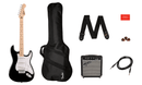 Fender SQUIER SONIC STRATOCASTER PACK Electric Guitar Pack (Black)
