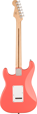 Fender SQUIER SONIC STRATOCASTER HSS Electric Guitar (Tahitian Coral)