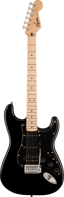 Fender SQUIER SONIC STRATOCASTER HSS Electric Guitar (Black)