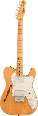 Fender SQUIER CLASSIC VIBE '70S TELECASTER THINLINE Semi Hollow Body Electric Guitar (Natural)