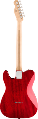 Fender SQUIER AFFINITY SERIES TELECASTER FMT SH Electric Guitar (Crimson Red Transparent)