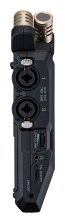 Zoom H6ESSENTIAL Enregistrement flottant 6 pistes 32 bits avec 4 entrées micro/ligne avec connecteurs combo XLR/TRS