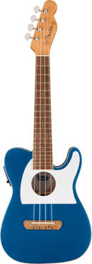 Fender FULLERTON TELE UKE Electric Ukulele (Lake Placid Blue)