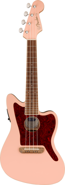 Fender FULLERTON JAZZMASTER UKE Electric Ukulele (Shell Pink)