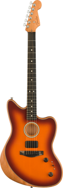 Fender AMERICAN ACOUSTASONIC JAZZMASTER Acoustic Electric Guitar (Tobacco Sunburst)