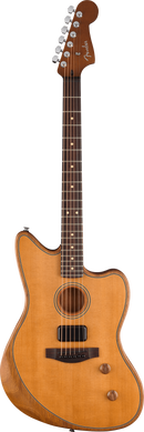 Fender ACOUSTASONIC STANDARD JAZZMASTER Acoustic Electric Guitar (Aged Natural)