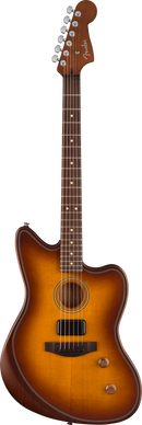 Fender ACOUSTASONIC STANDARD JAZZMASTER Acoustic Electric Guitar (Honey Burst)
