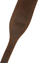 Fender PARAMOUNT Banjo Leather Strap (Brown)