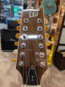 ESP TL-12 THINLINE Series 12-String Acoustic Electric Guitar (Black) (USED)