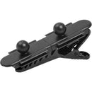 DPA DMM0015 Double Microphone Clip for Two 4080 Cardioid Lavalier (Black)