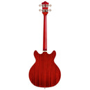 Guild STARFIRE I Left-Handed Electric Bass (Cherry Red) (USED