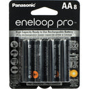 Piles NiMH rechargeables Panasonic Eneloop Pro BK3HCCA8BA AA