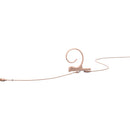 Microphones DPA Core 4266 Mic de casque à casque unique omnidirectionnel avec connecteur TA4F câblé (beige)