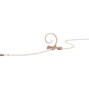DPA Microphones Core 4288 Micro-casque directionnel à une oreille avec connecteur LEMO câblé à 3 broches (Beige)