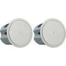 Tannoy CMS603DC-BM Blind Mount Full-Range Ceiling Loudspeaker with Dual-Concentric Driver (Pair, White) - 6" (DEMO)