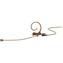 DPA Microphones Core 4166 Slim Omni Flex Earset Mic 90 mm Boom avec microdot (marron)