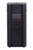 One Systems 108.HTH Platinum Hybrid Series Haut-parleur extérieur avec klaxon rotatif (noir) – 20,3 cm