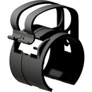 Global Truss DT-SNAP/LT-BLK Clip de gestion des câbles avec anneau en caoutchouc – Lot de 4 (Noir)