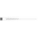 DPA Microphones 4098 CORE Supercardioid Ceiling Microphone w/Base and Microdot Connector - 6" Gooseneck  (White)
