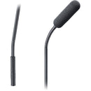 DPA Microphones 4098 CORE Supercardioid Microphone w/Top & Bottom Gooseneck and Microdot Connector - 11" Boom (Black)