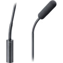 DPA Microphones 4098 CORE Supercardioid Microphone w/Top & Bottom Gooseneck and XLR Connector - 48" Boom (Black)