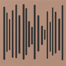 Vicoustic VICB05002 Traitement ultra acoustique Super Bass Extreme – Lot de 2 (cuivre métallique)