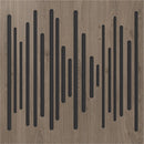 Vicoustic VICB05004 Traitement ultra acoustique Super Bass Extreme – Lot de 2 (Chêne marron)