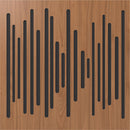 Vicoustic VICB05006 Traitement ultra acoustique Super Bass Extreme – Lot de 2 (Locarno Cherry)