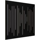 Vicoustic VICB05767 Wavewood Ultra Lite - Paquet de 8 (Noir mat)