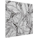 Vicoustic VICB06191 Dalle acoustique à panneau plat VMT pour mur et plafond Nature FR - Paquet de 4 (Palom B&W)