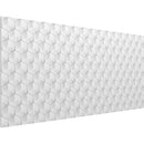 Vicoustic VICB06222 Carreaux acoustiques pour murs et plafonds VMT à panneau plat 3D – Lot de 4 (modèle 4)