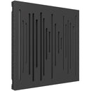Vicoustic VICB06333 Wavewood Diffuseur Ultra MKII Panneau acoustique – Lot de 3 (Noir mat)