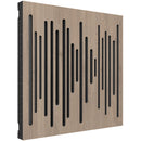 Vicoustic VICB06336 Wavewood Diffuseur Ultra MKII Panneau acoustique – Lot de 3 (Chêne marron)