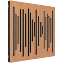 Vicoustic VICB06337 Wavewood Diffuseur Ultra MKII Panneau acoustique – Lot de 3 (Locarno Cherry)