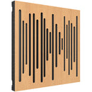 Vicoustic VICB06338 Wavewood Diffuseur Ultra MKII Panneau acoustique – Lot de 3 (Chêne naturel)