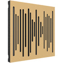 Vicoustic VICB06340 Wavewood Diffuseur Ultra MKII Panneau acoustique – Lot de 3 (Or métallique)