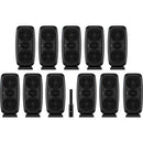 IK Multimedia iLoud MTM MKII High Resolution Studio Monitor Immersive Bundle (Pack of 11)