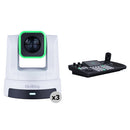 BirdDog X5UCOMBO-W 3 x X5 Ultra PTZ Cameras & KBD PTZ Controller Combo (White)