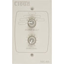 Cloud Electronics RSL-6AW Remote Volume Niveau Sélectionner la plaque (blanc)