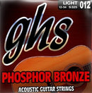 Ghs 340 hosphor Bronze Acoustic Guitar Strings (Heavy) - .014 - .058